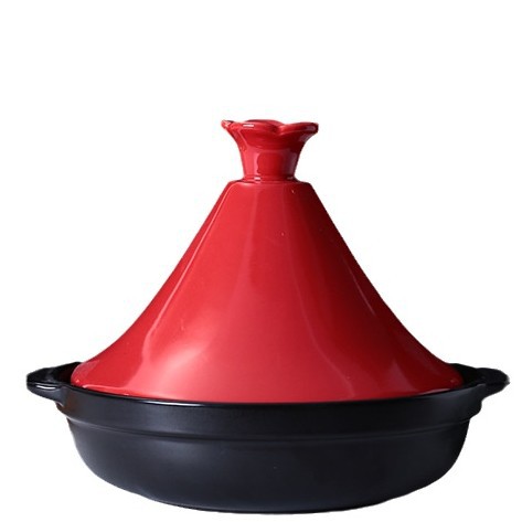 Tagine Clay Pot - 2026年耐熱セラミックポット、タジンポット＆粘土ポット（土鍋ご飯、スープ、シチュー用）
