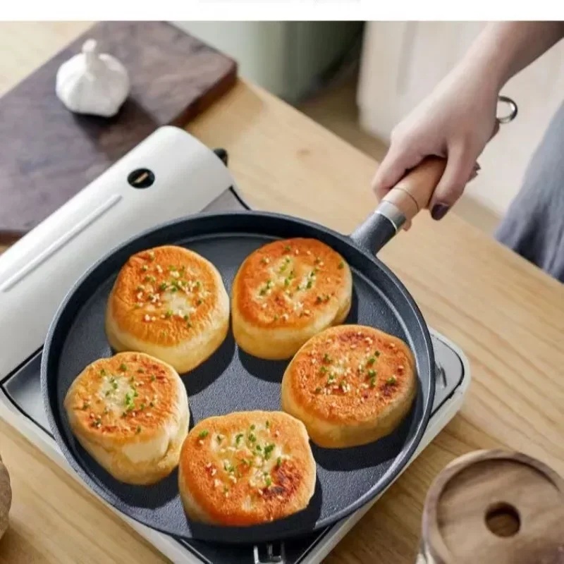 26cm未コーティング鋳鉄製フライパン、ノンスティッククレー - Dosa Pan Iron のレビューと価格