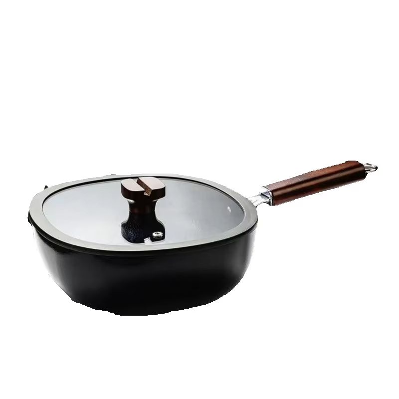 チタン鉄鍋、多機能ノンスティック鍋、極厚鉄製中華鍋、鋳鉄鍋、 - Dosa Pan Iron のレビューと価格