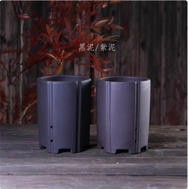 紫粘土手作り陶器盆栽ポット小さな花瓶伝統中国寮ホームテーブル - Tagine Clay Pot のレビューと価格