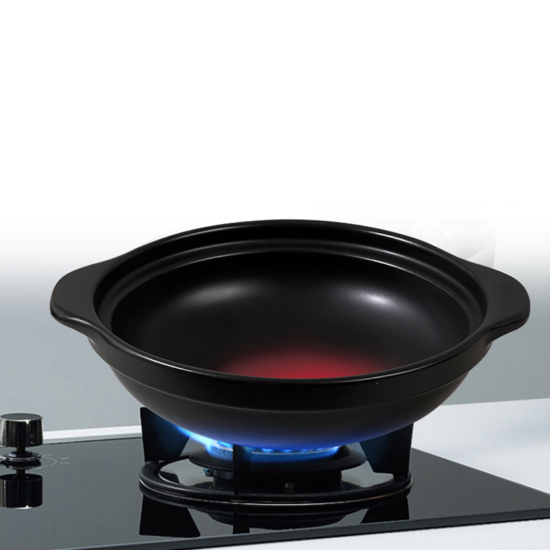 韓国のキャセロール陶器鍋、スープ、蒸しされたトリミング、低い - Tagine Clay Pot のレビューと価格