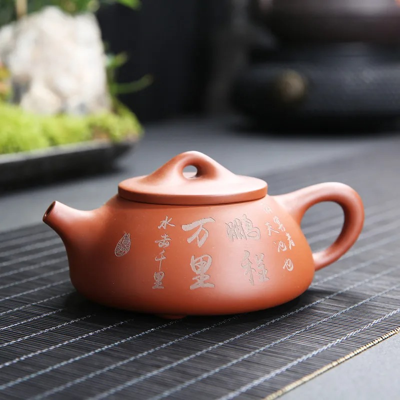 宜興オリジナル鉱山紫粘土ポット伝統的なパターン紫粘土ティーポ - Tagine Clay Pot のレビューと価格