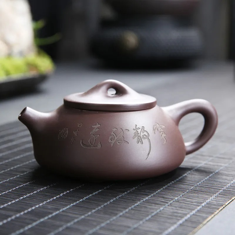 宜興オリジナル鉱山紫粘土ポット伝統的なパターン紫粘土ティーポ - Tagine Clay Pot のレビューと価格