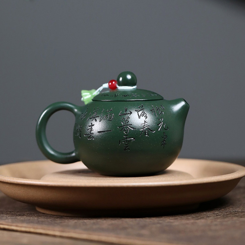 中国宜興紫砂茶器 手作り魚模様西施茶壺 生鉱石緑泥ケトル 家 - Tagine Clay Pot のレビューと価格