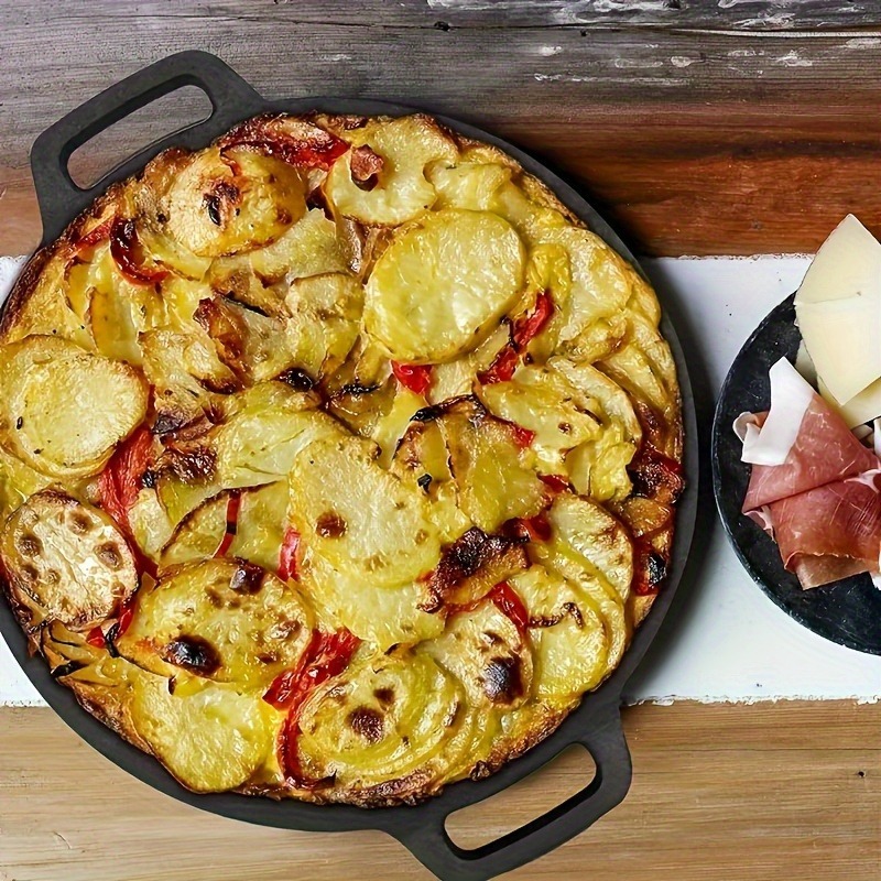 1 個鋳鉄屋外グリルパンノンスティック鉄板焼きプレートキャン - Dosa Pan Iron のレビューと価格